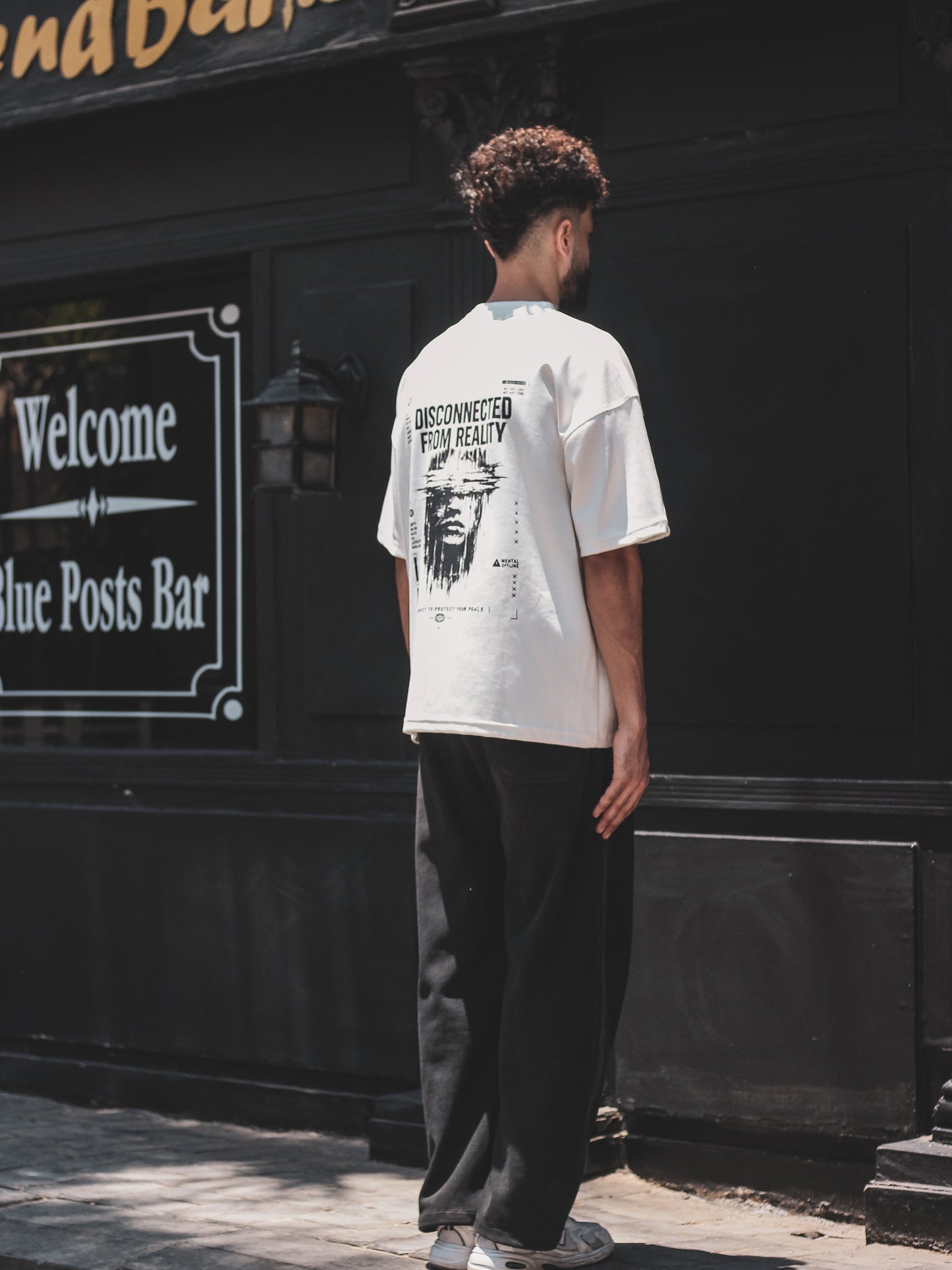 Oversize printed tee