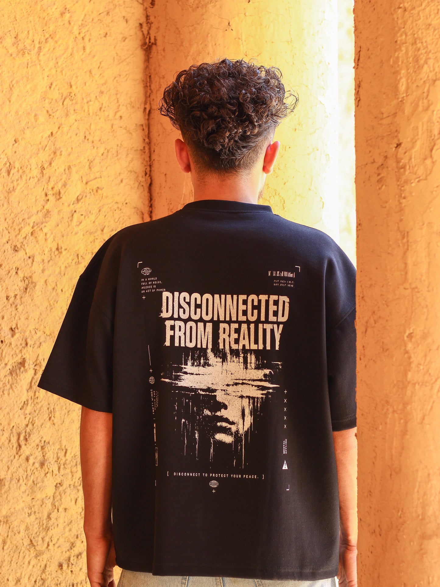 Oversize printed tee