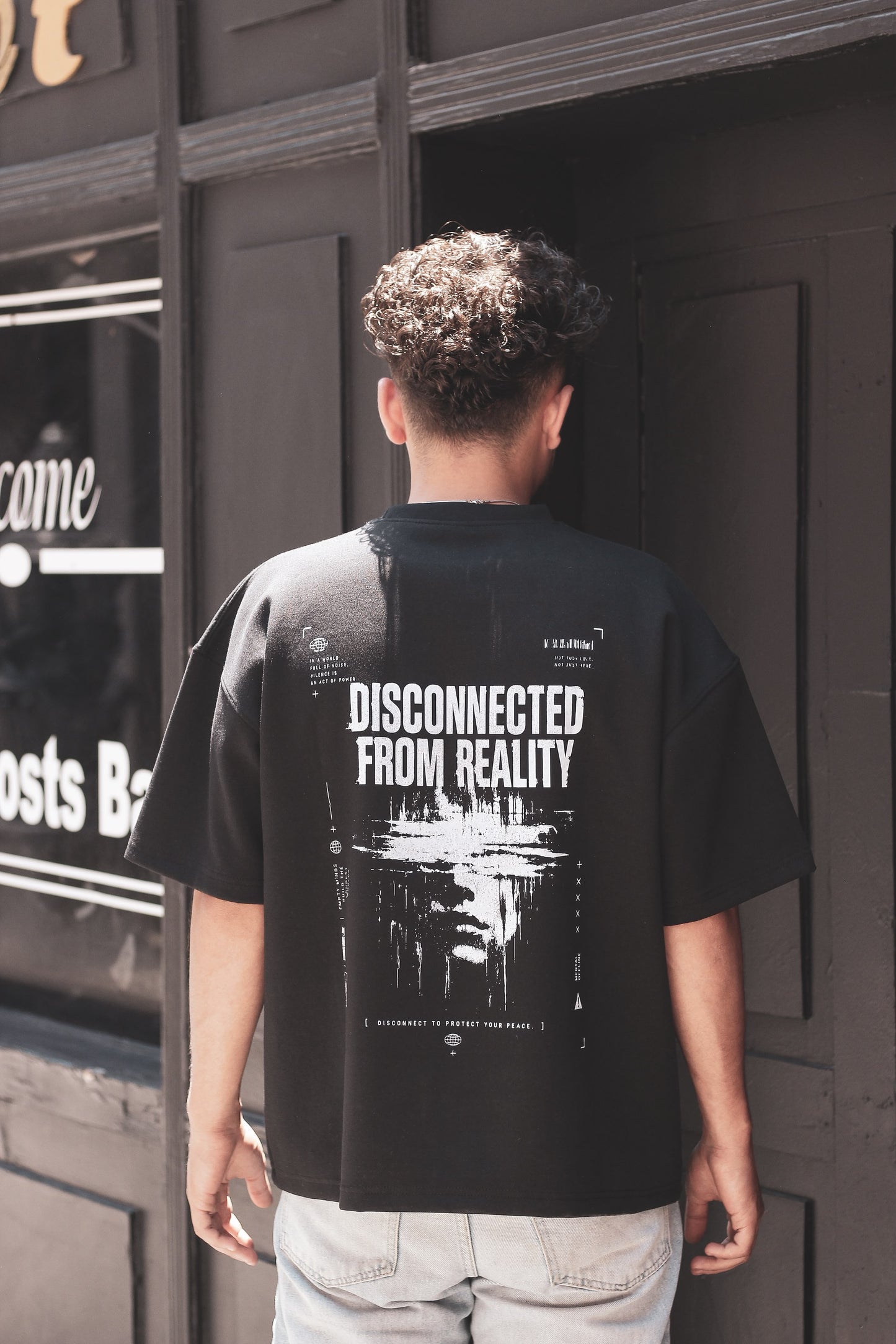 Oversize printed tee