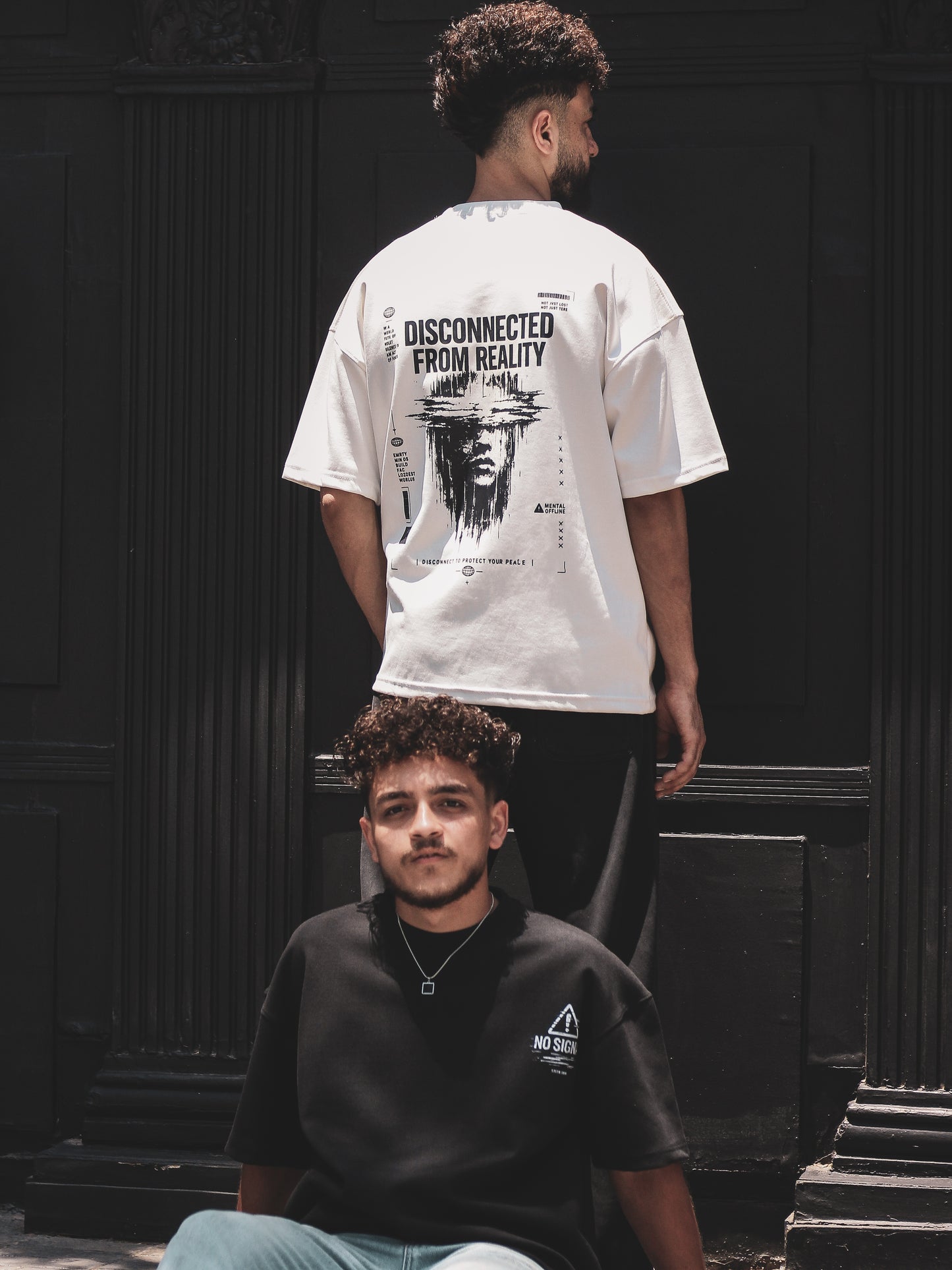 Oversize printed tee