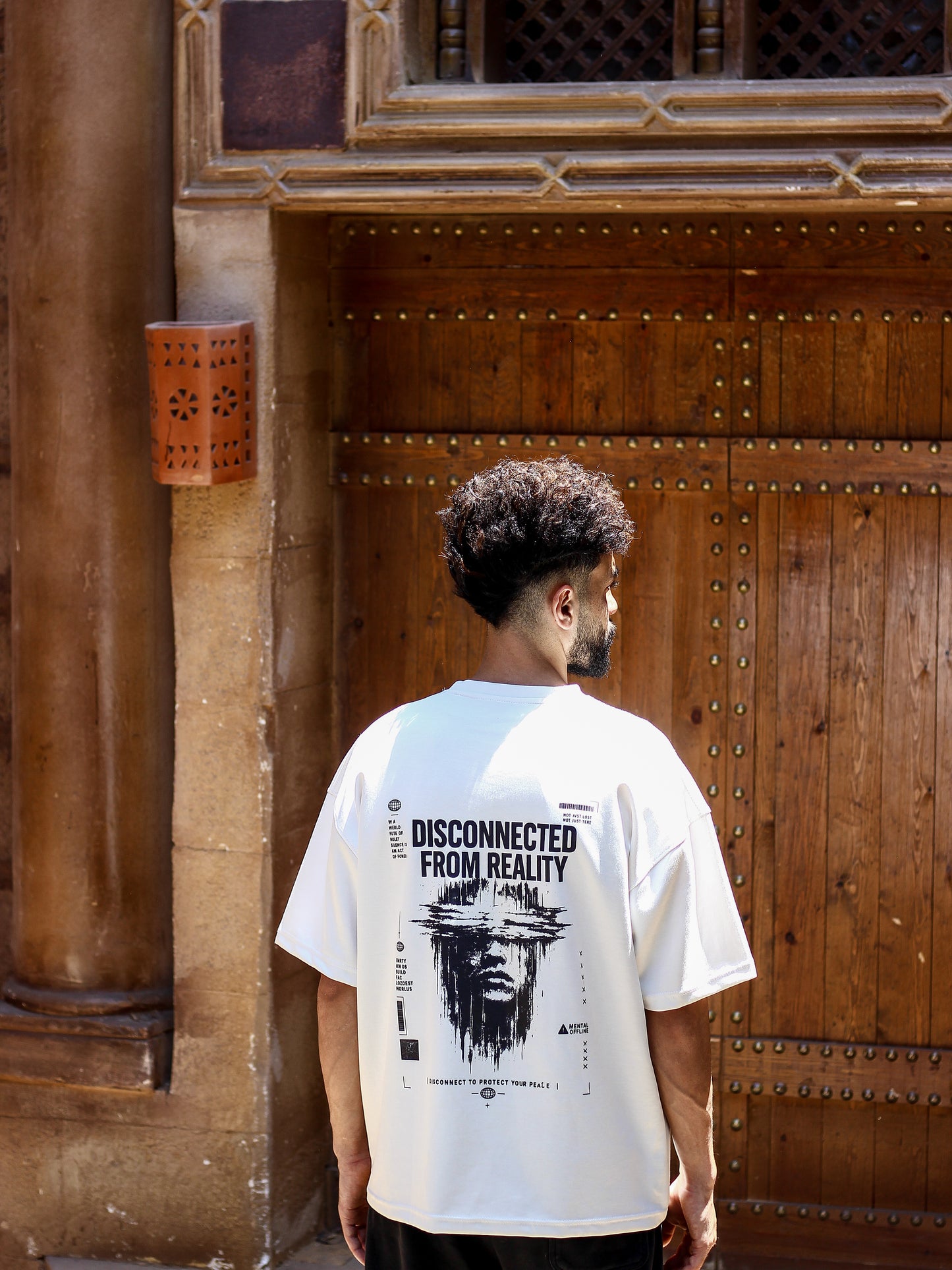 Oversize printed tee