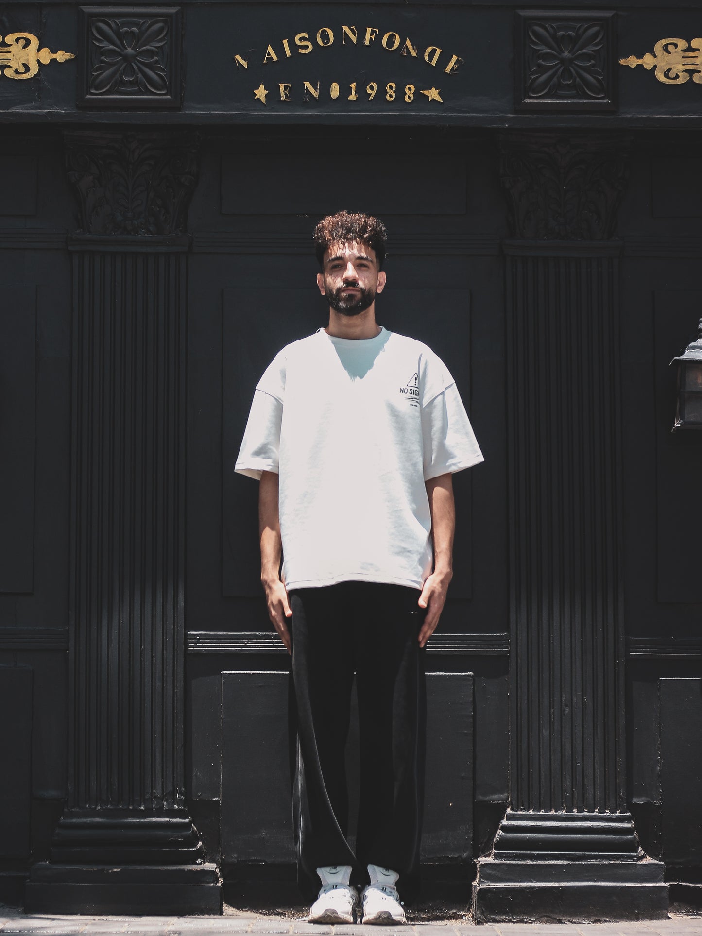 Oversize printed tee