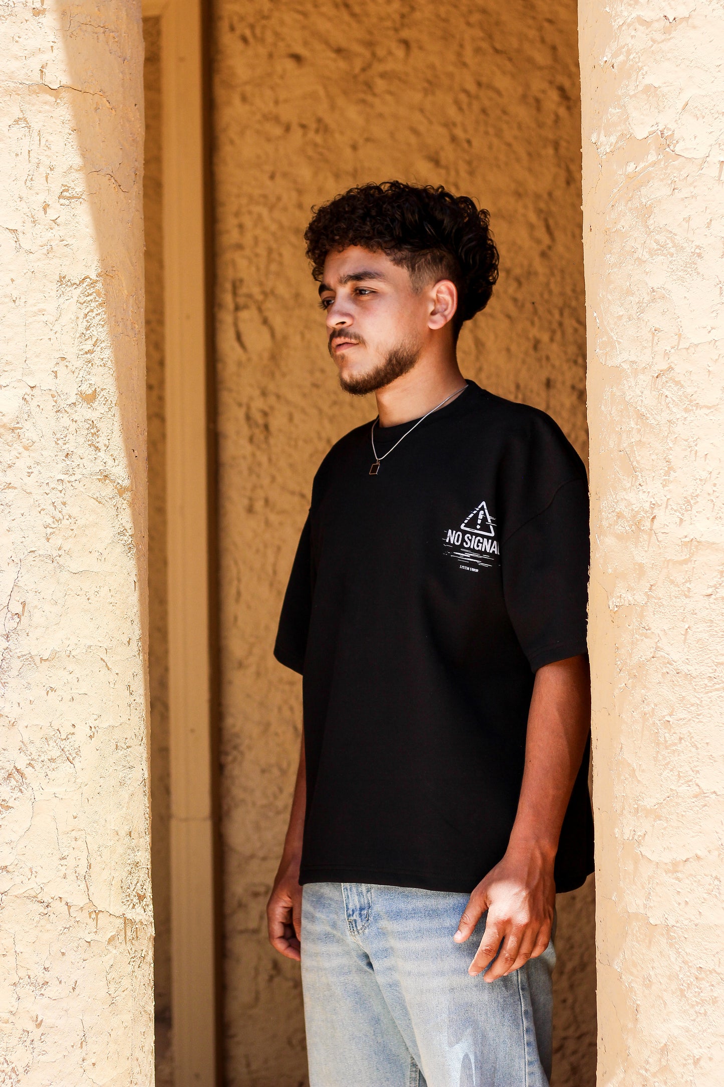 Oversize printed tee